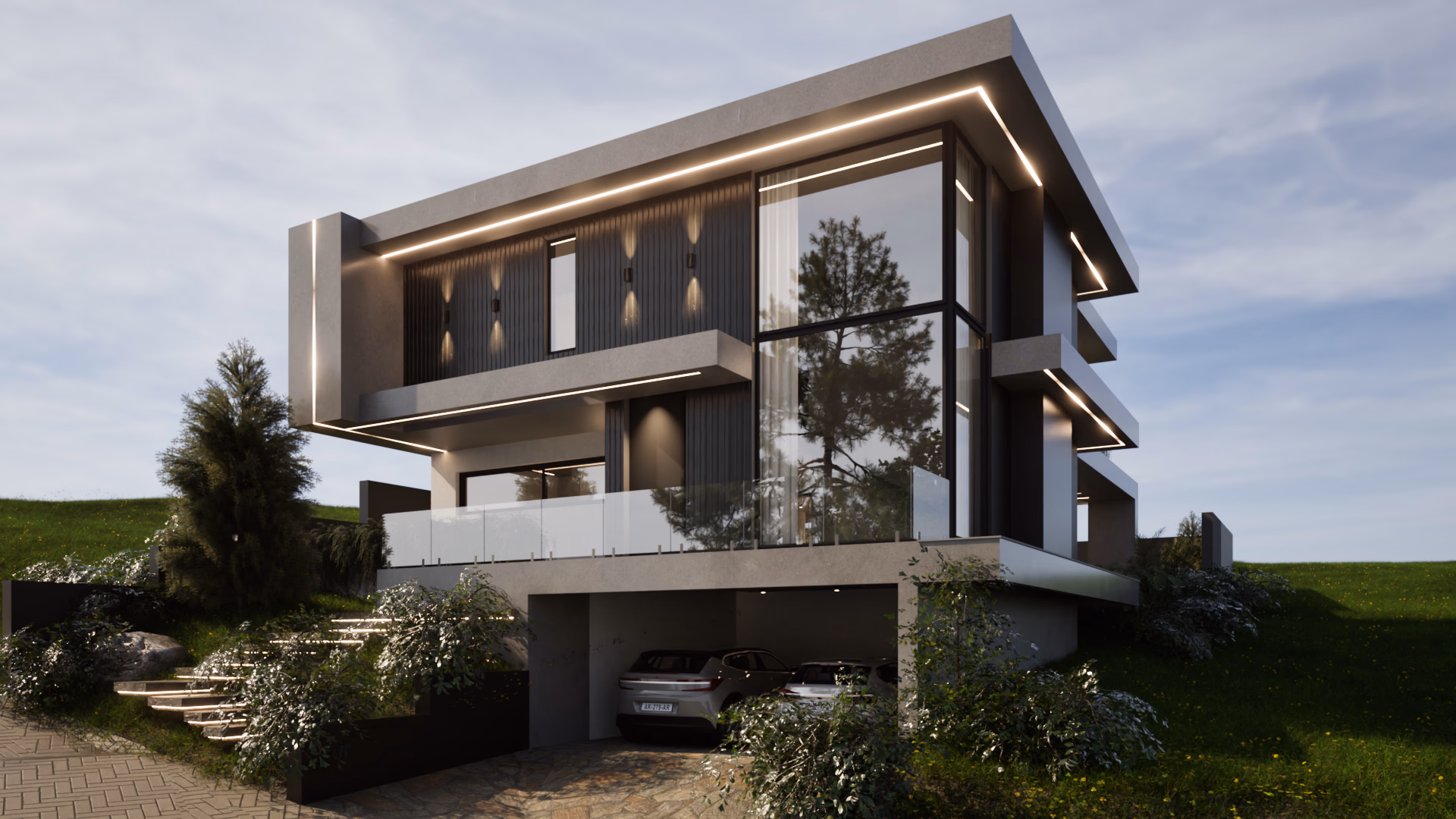 Projeto residencial no Böhmen